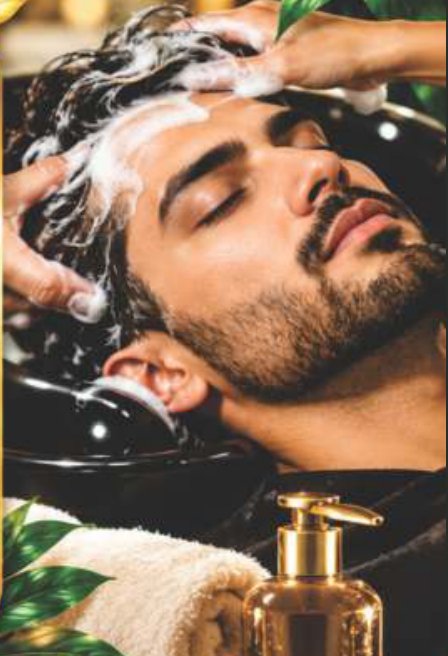 Men's hair spa